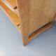 Vintage Guillerme and Chambron secretary desk in solid oak from the 50s and 60s