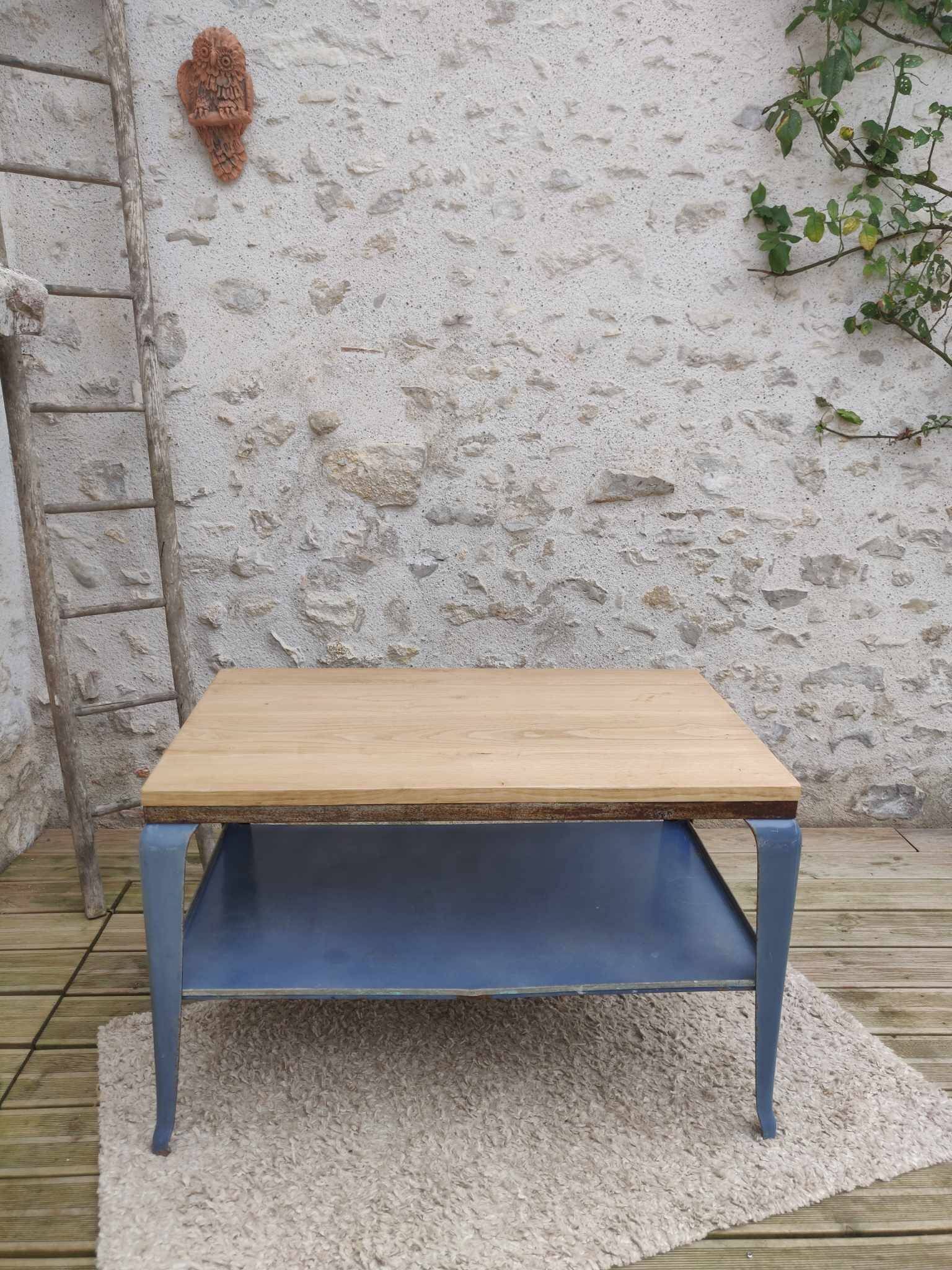 Table d'appoint industrielle