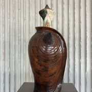 XXL (40-80cm) ceramic chess set by Maria Kenarova