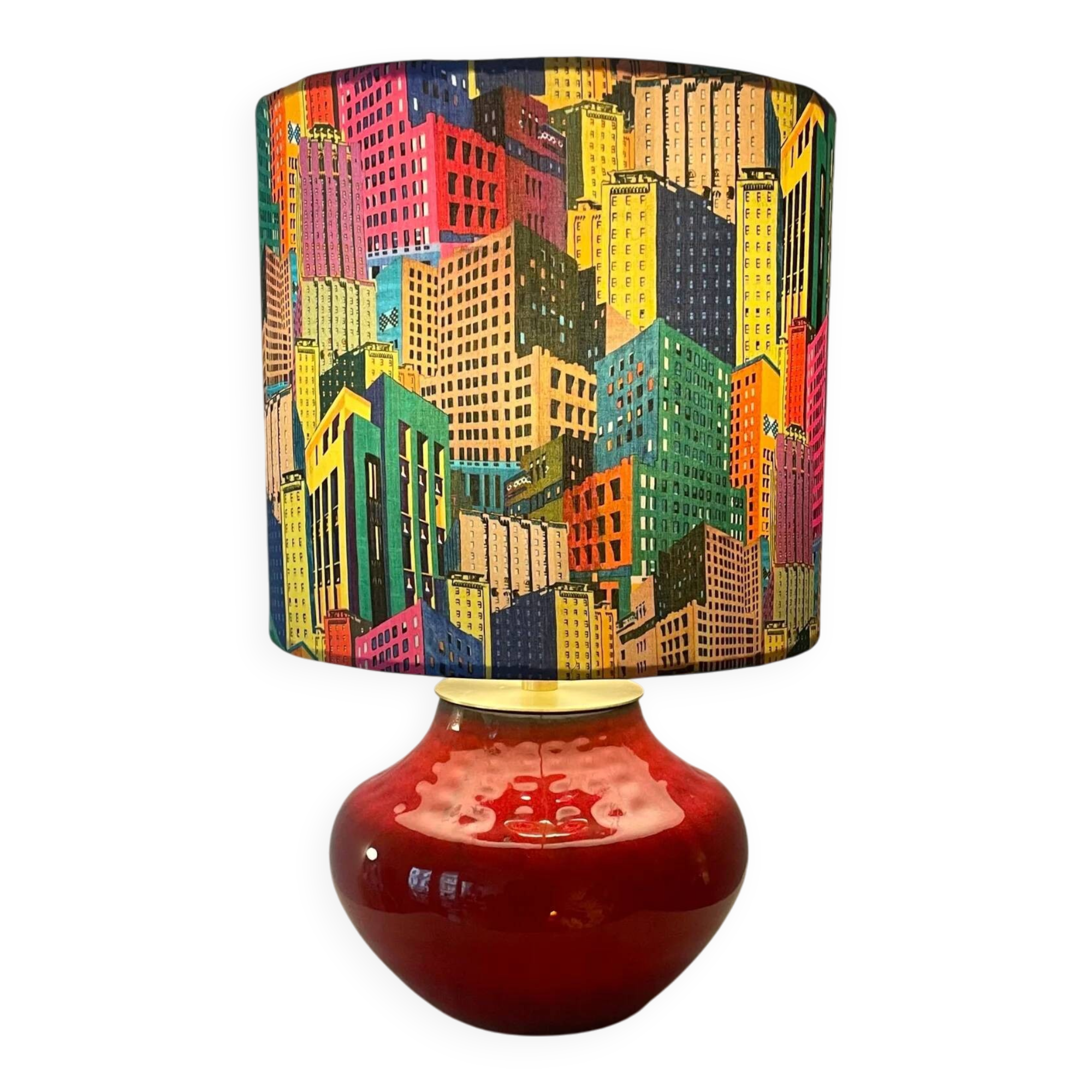 Wireless vase lamp - Bückeburg ceramic - ball lamp | 36 cm