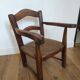 Fauteuil enfant paillée