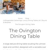 The Ovington Dining Table