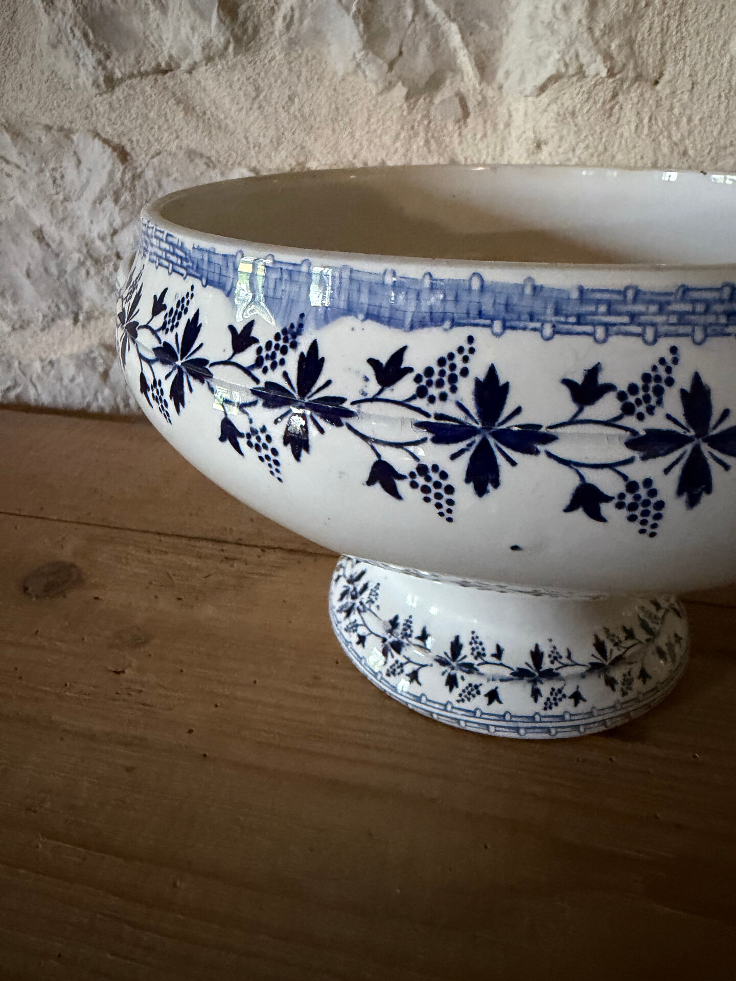 Fruit bowl Moulin Des Loups model Blueberries