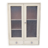 50's wooden cabinet wall display unit