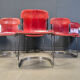 Vintage dining chairs by Cidue, 1970s - set of 6
