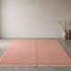 Handmade Berber rug with pink patterns, size 1.5/2.5 m.