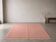 Handmade Berber rug with pink patterns, size 1.5/2.5 m.