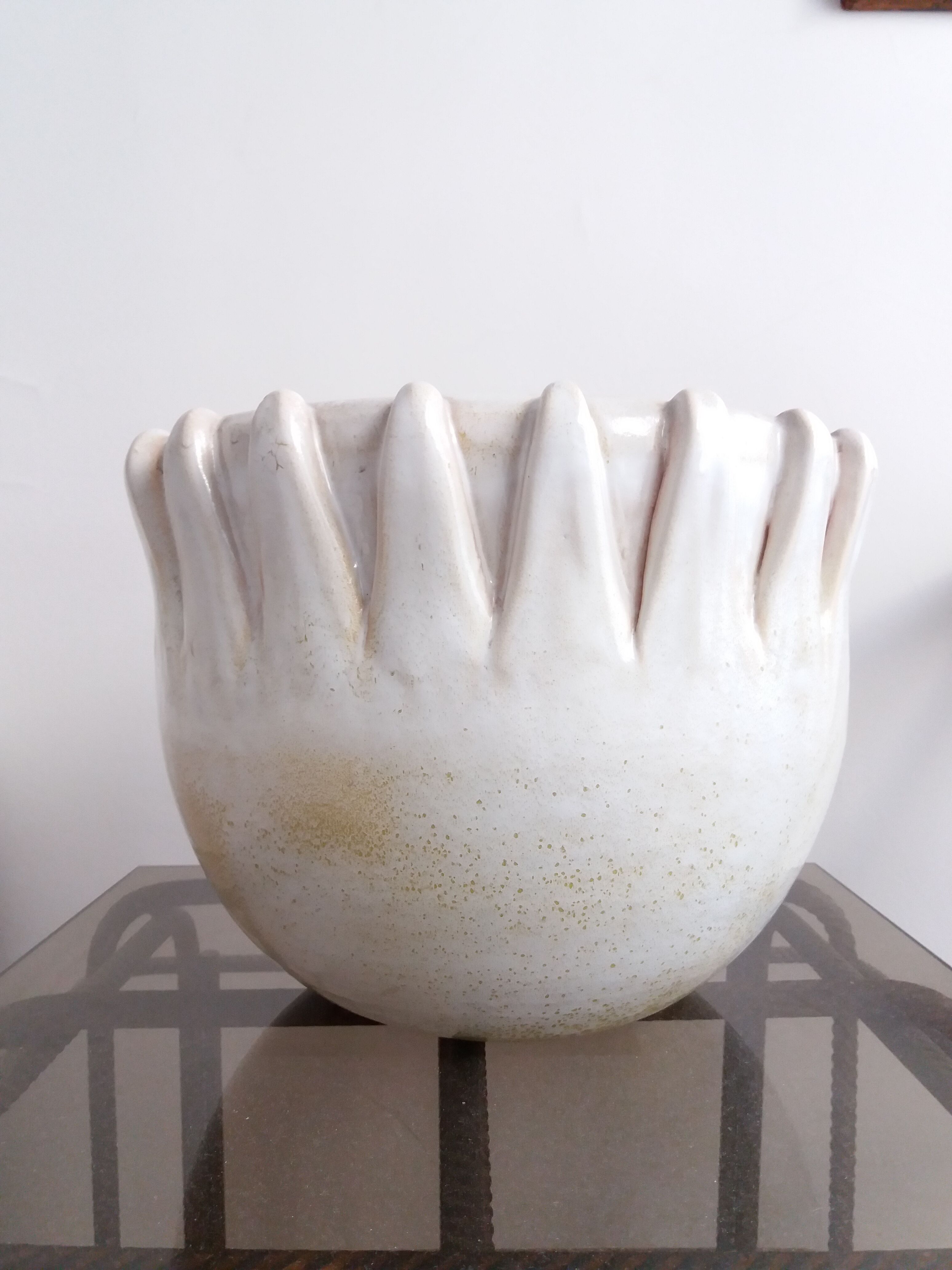 Vase cache-pot meduse signe Accolay