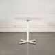 Table ronde blanche