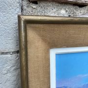 Framed “Cap Ferrat” oil painting