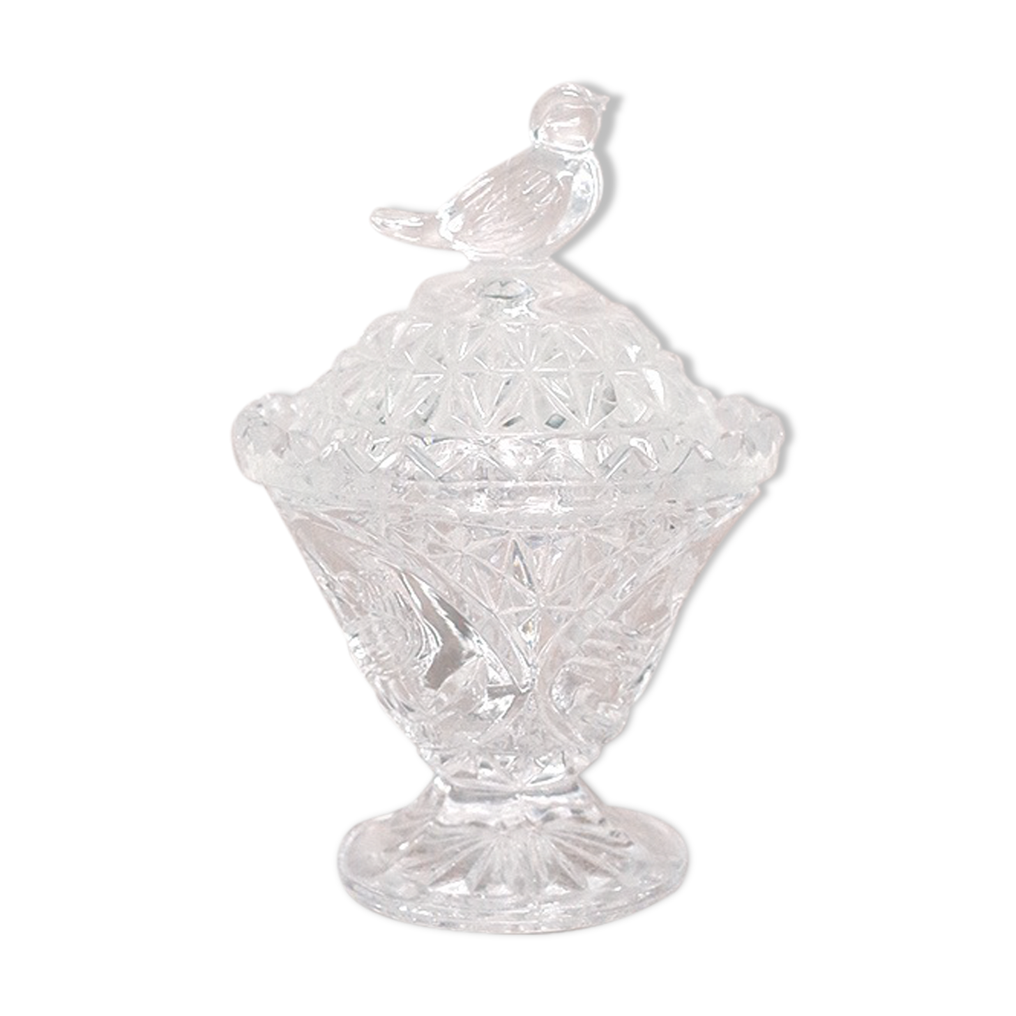 Baguier / Small chissed crystal box