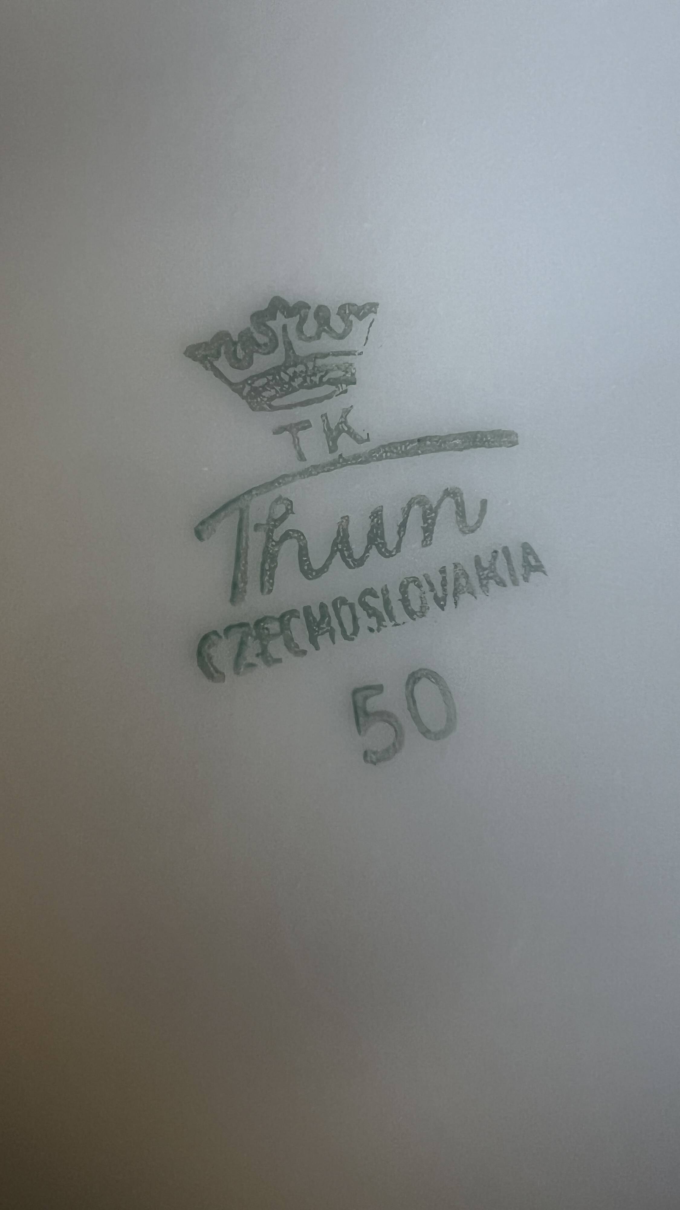 Vintage Thun teapot, Czechoslovakia