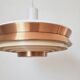 Midcentury Pendant UFO in style of Jo Hammerborg, Denmark, 1970s
