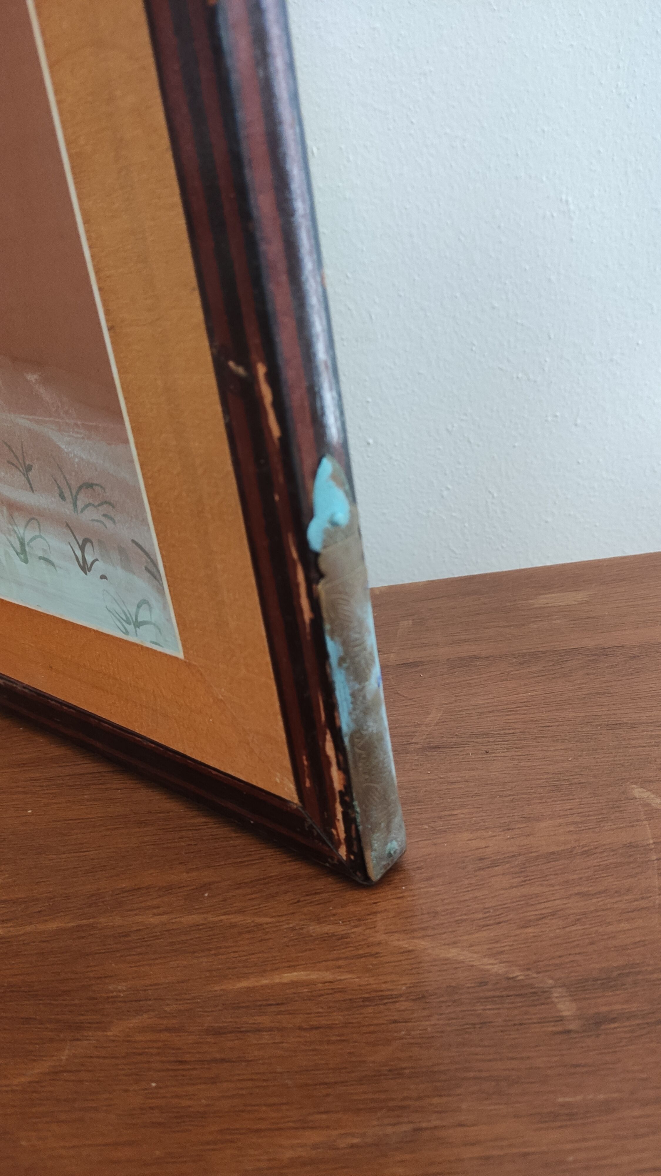 Japanese table screen, 4 ventaux