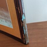 Paravent de table japonais 4 ventaux