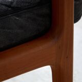 Senator Leather Sofa Set by Ole Wanscher for France & Søn, 1960s, Set of 3 (MK10221)