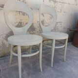 Pair of baumann chairs seagull model