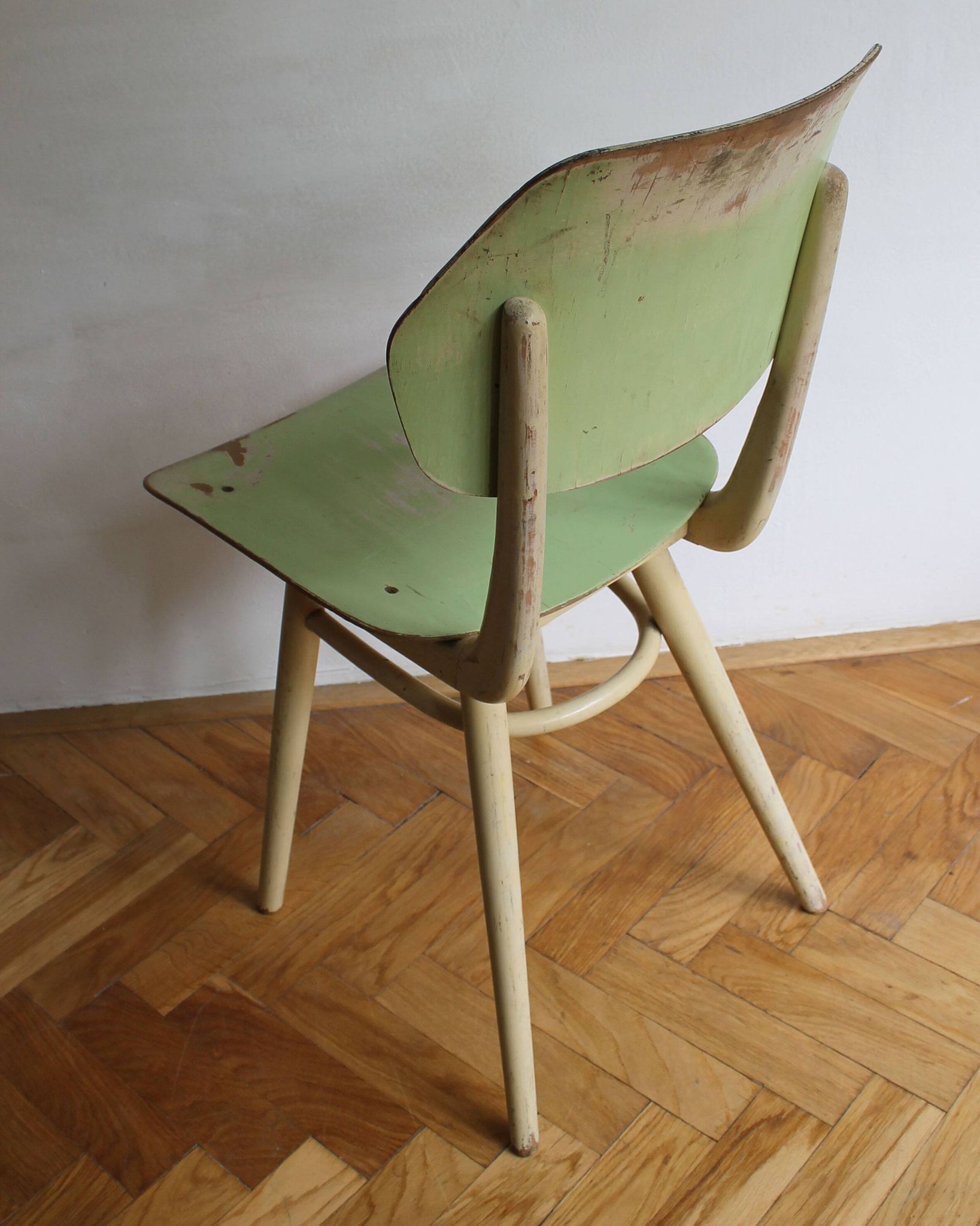 Pair of 1960's Mid Century Modern Dining Chairs by TON