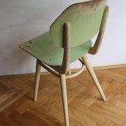 Pair of 1960's Mid Century Modern Dining Chairs by TON