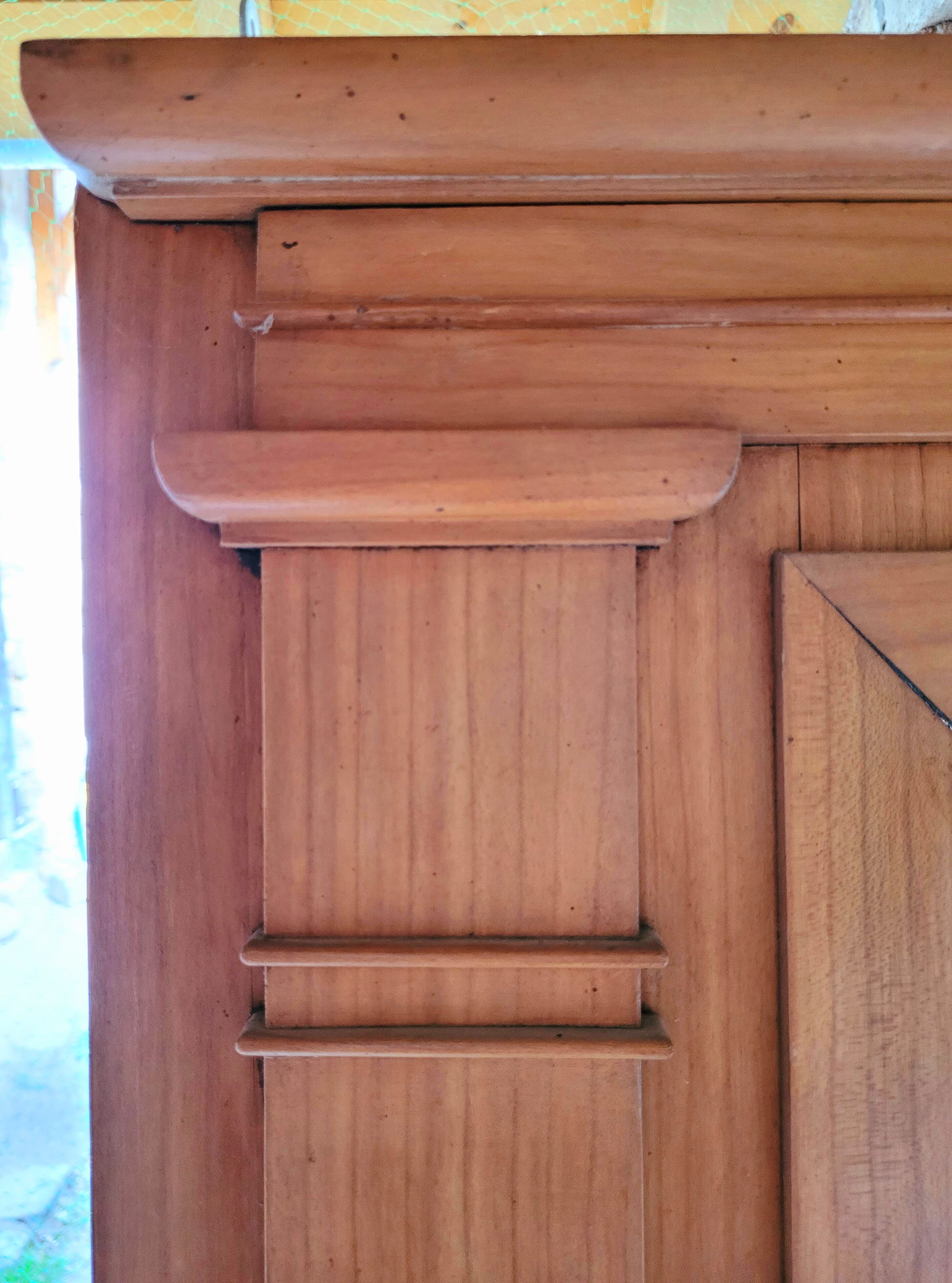 Antique 19th century fireplace trumeau mirror