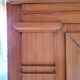 Antique 19th century fireplace trumeau mirror