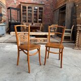 Paire de chaises bistrot