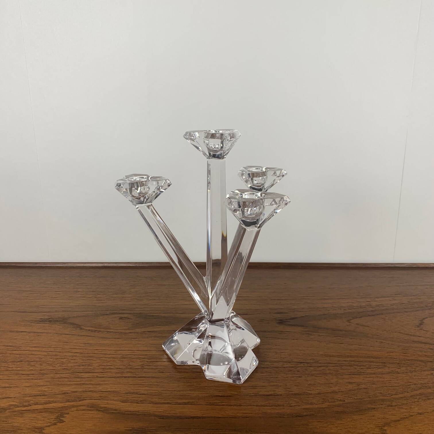Villeroy & Boch crystal candlestick, 1990/2000