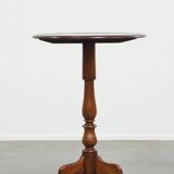English Side / Wine Table from the Late 19th Century with Single Piece Top