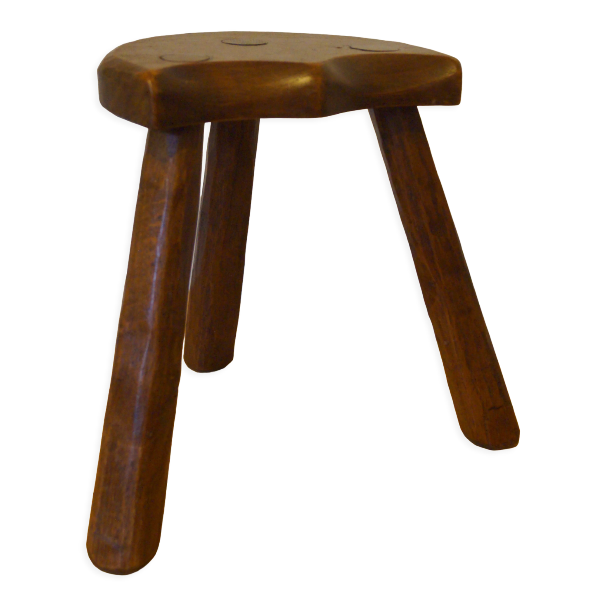 Brutalist design tripod stool