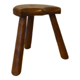 Brutalist design tripod stool