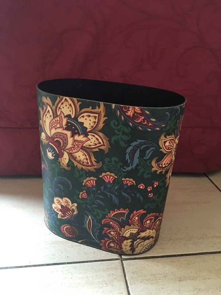 Vintage paper basket.