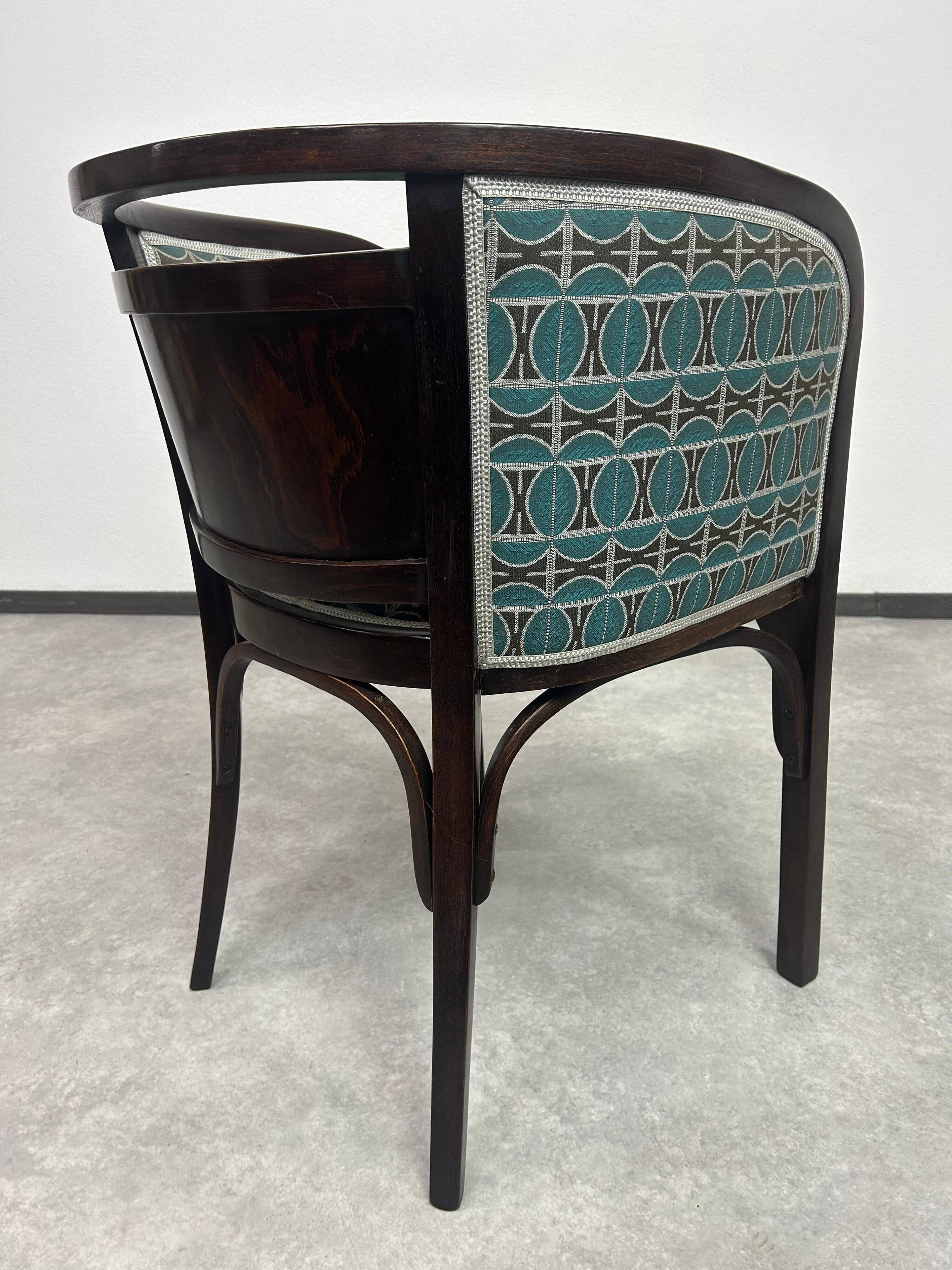 Jugendstil office chair by Otto Wagner for J&J Kohn
