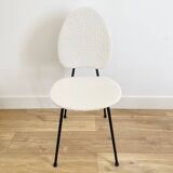 50s chair in French terry fabric