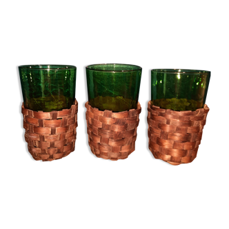 Lot de 3 verres