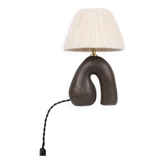 'Opposite' Table Lamp - Satin Brown