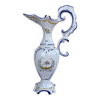 Faience ewer