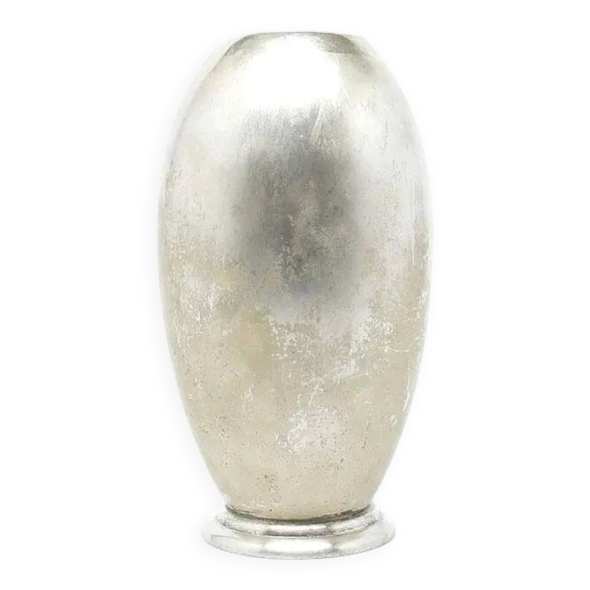 Ikora vase, Art Deco, silver-plated brass, WMF, Germany, 1930s