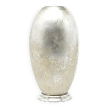 Ikora vase, Art Deco, silver-plated brass, WMF, Germany, 1930s