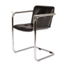 Fauteuil Hans Könecke pour Tecta en plexiglas chrom & Cuir