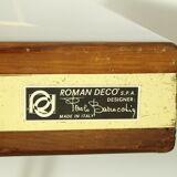 1970s Dining Table by Paolo Barracchia for Roman Deco