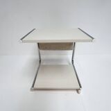 Set of 2 Scandinavian side tables or bedside tables, 1980s