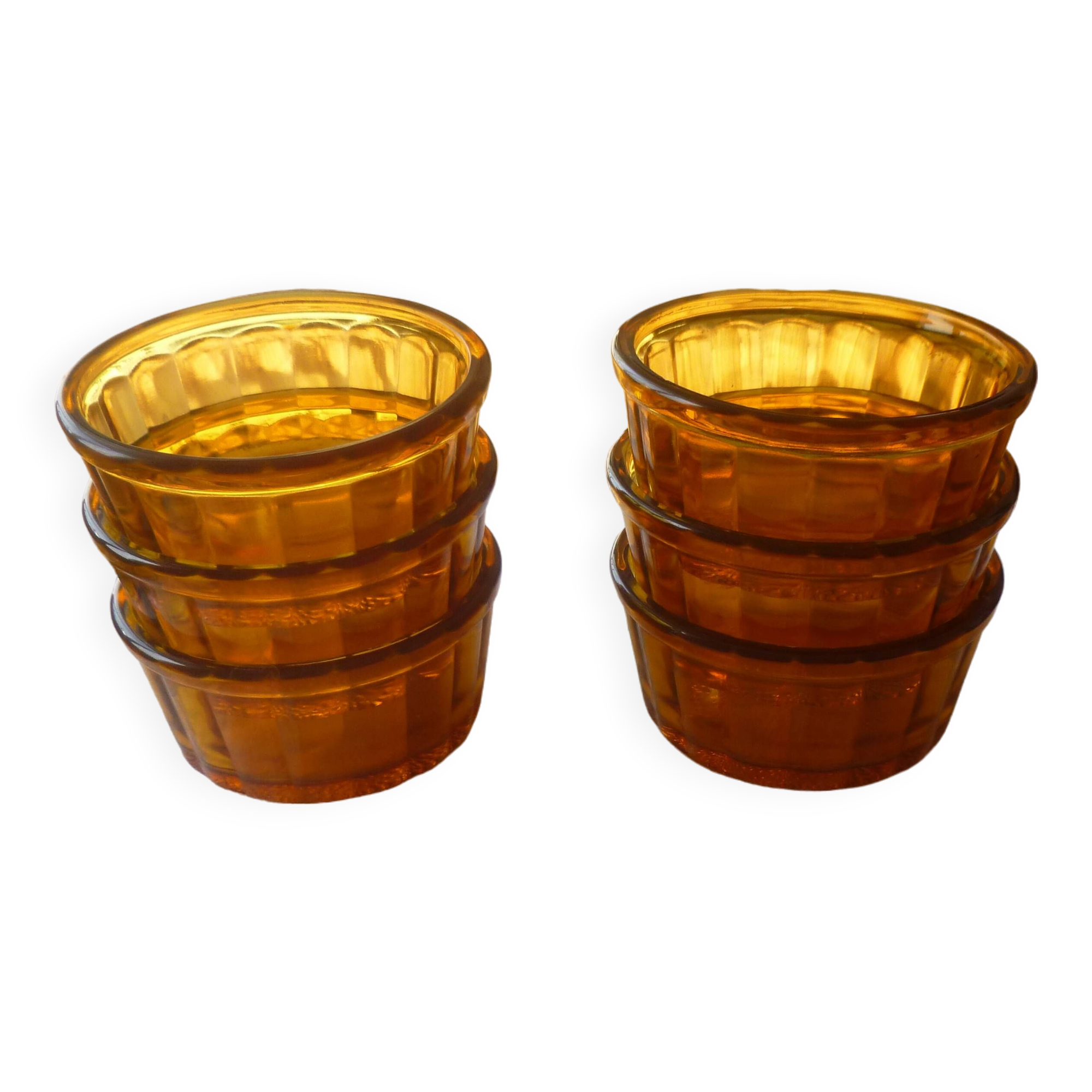 6 Vereco 70s ramekins