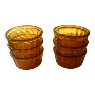 6 Vereco 70s ramekins