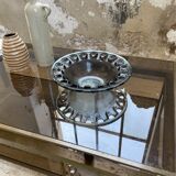 Flat glass gray 60s