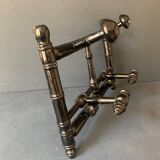 Wall-mounted coat rack in wood 1900