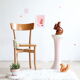 Chaise bistrot vintage en bois revisitée