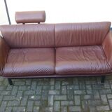 70s leather sofa ds 140 de sede
