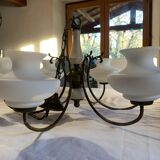 Lustre vintage à six branches