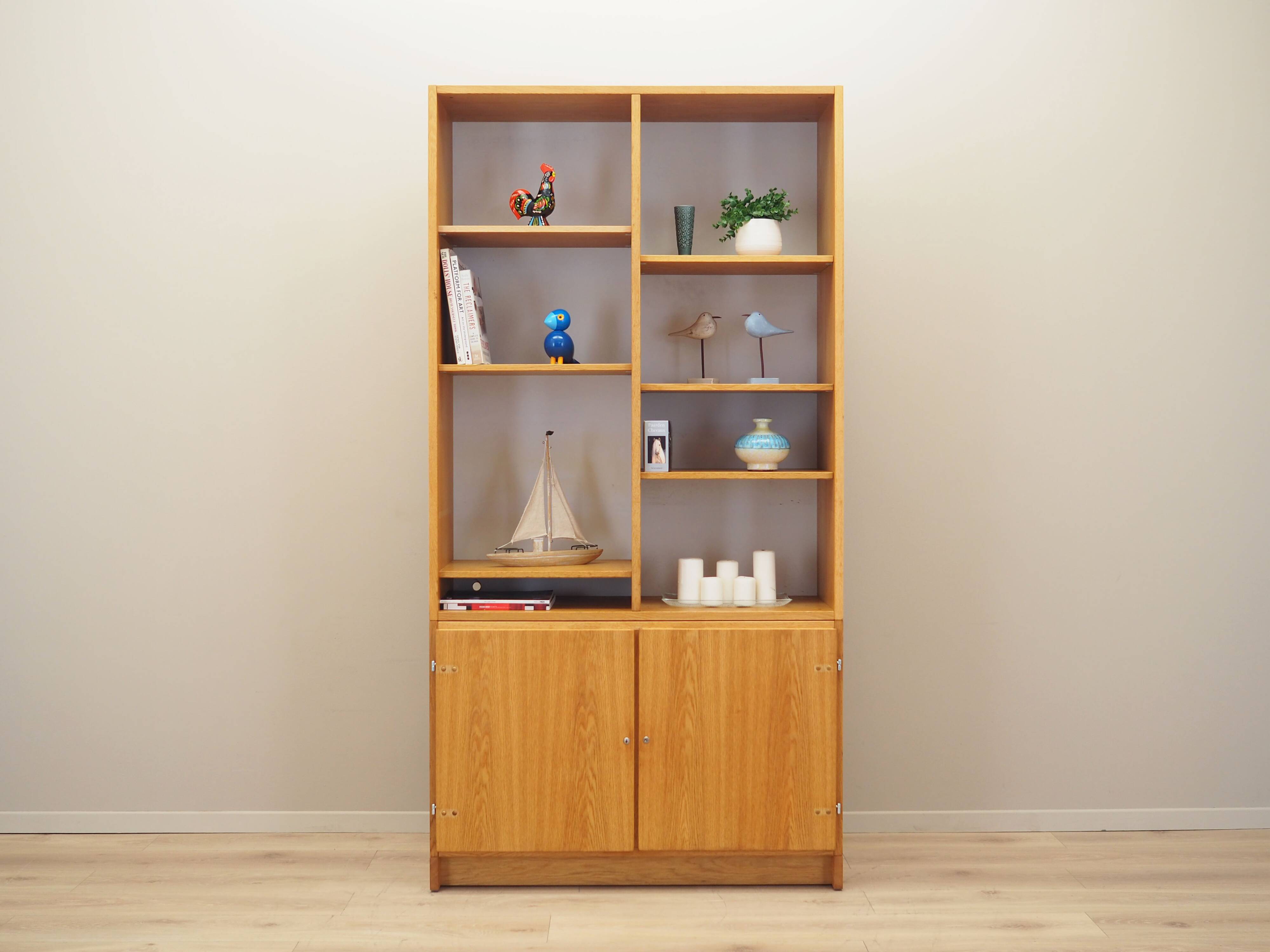Ash bookcase, Danish design, 1970s, production: Denmark