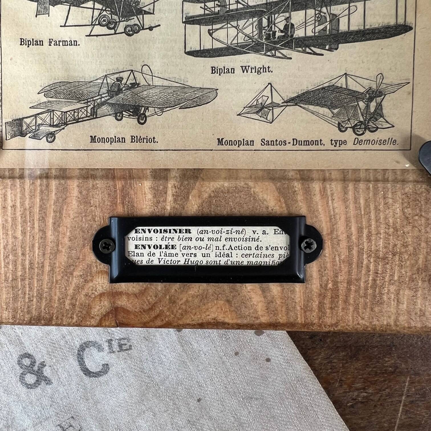 Illustrated Larousse board 1916 • “Aeronautics”